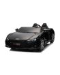 Mașină electrică Audi R8 SPYDER cu două locuri 24V,  negru, MP3 Player cu USB/AUX și Bluetooth, Baterie 24V/14Ah, 2 motoare 200W, roți EVA cu suspensie spate, Scaune din piele, Controller cu cadran, Model cu Licență