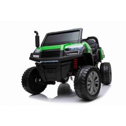 Mașinuță electrică pentru copii FARM RIDER 4X4 cu tracțiune integrală, baterie 2x12V, roți EVA, suspensii, telecomandă 2,4 GHz, 2 locuri, MP3 player  cu intrare USB / SD, Bluetooth